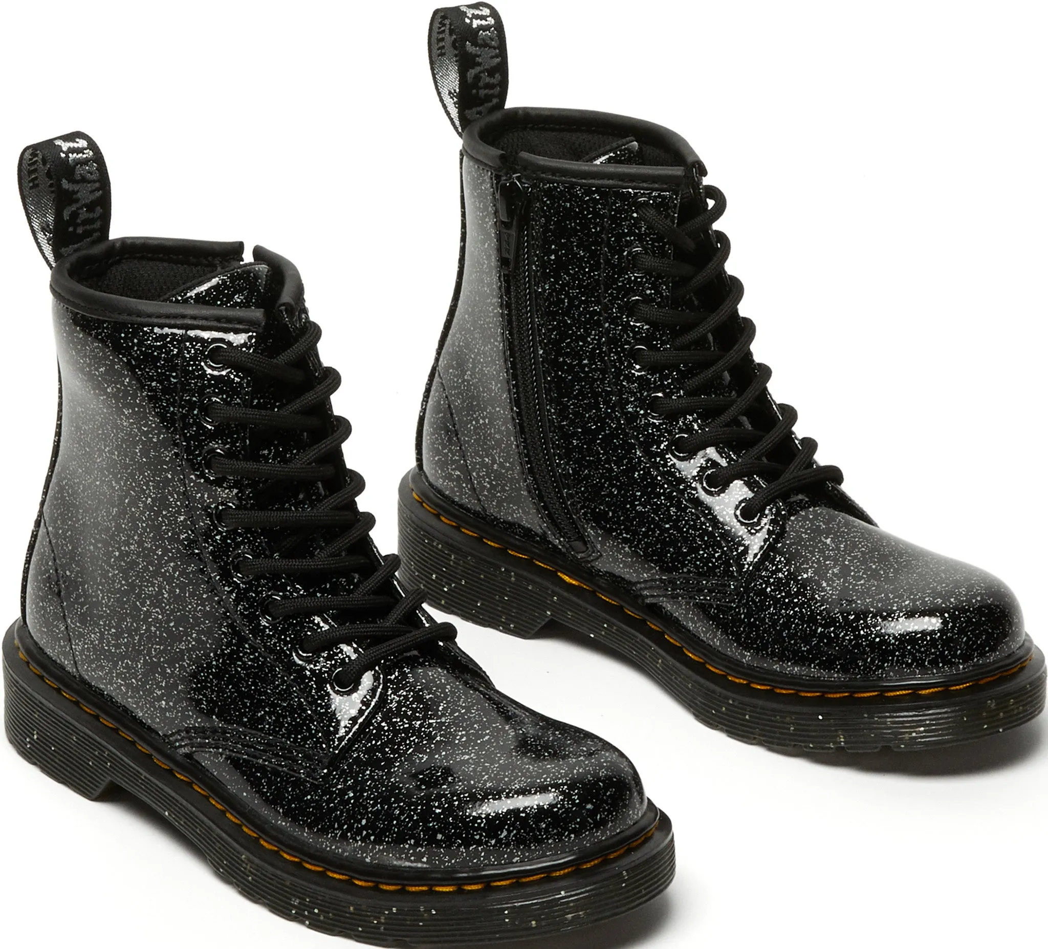 1460 Cosmic Glitter Lace Up Boots - Kids|-|Bottes pailletées à lacets 1460 Cosmic - Enfant