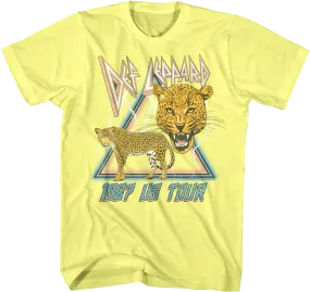 1987 US Tour Def Leppard T-Shirt