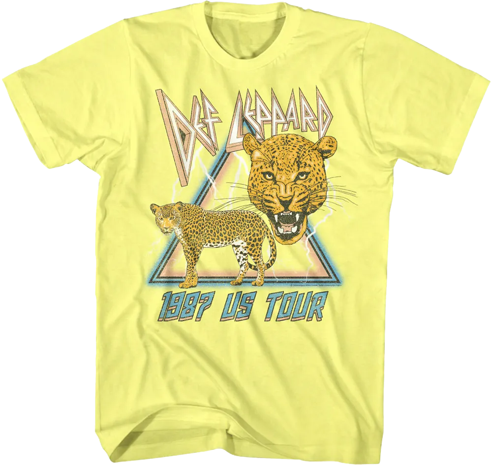 1987 US Tour Def Leppard T-Shirt