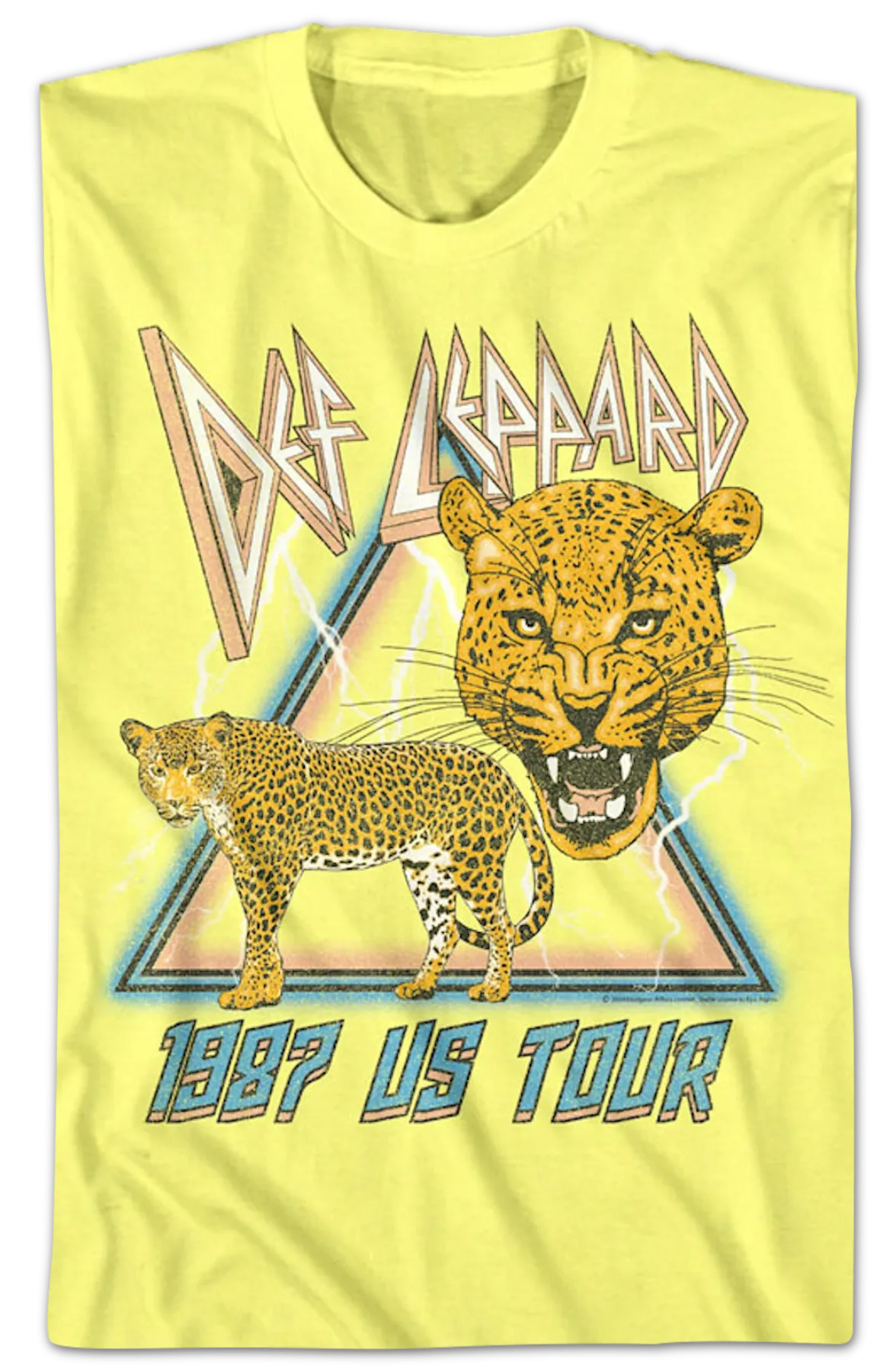 1987 US Tour Def Leppard T-Shirt