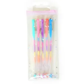 Accessorize London Girl's Ombre Gel Pens 5 Pack