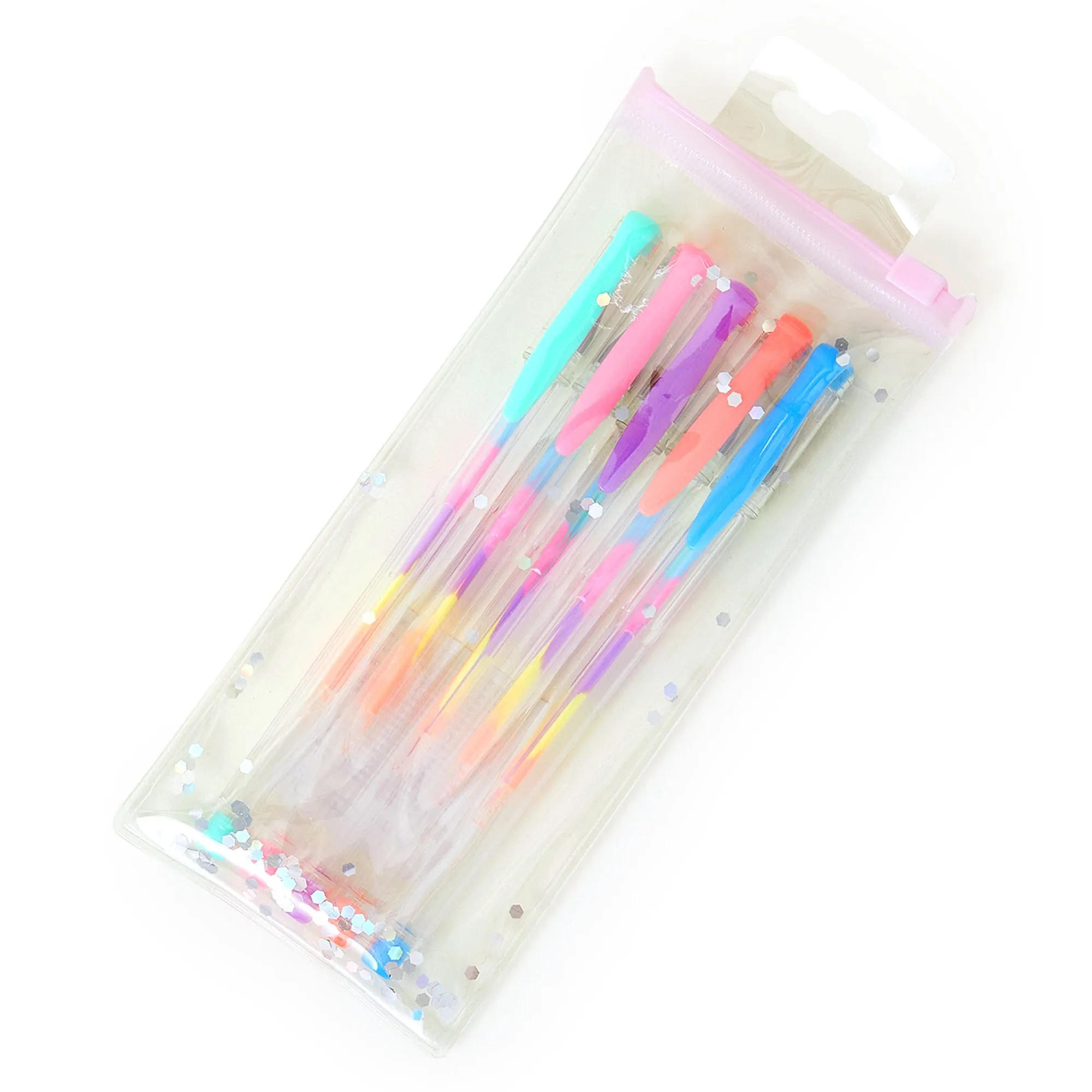 Accessorize London Girl's Ombre Gel Pens 5 Pack