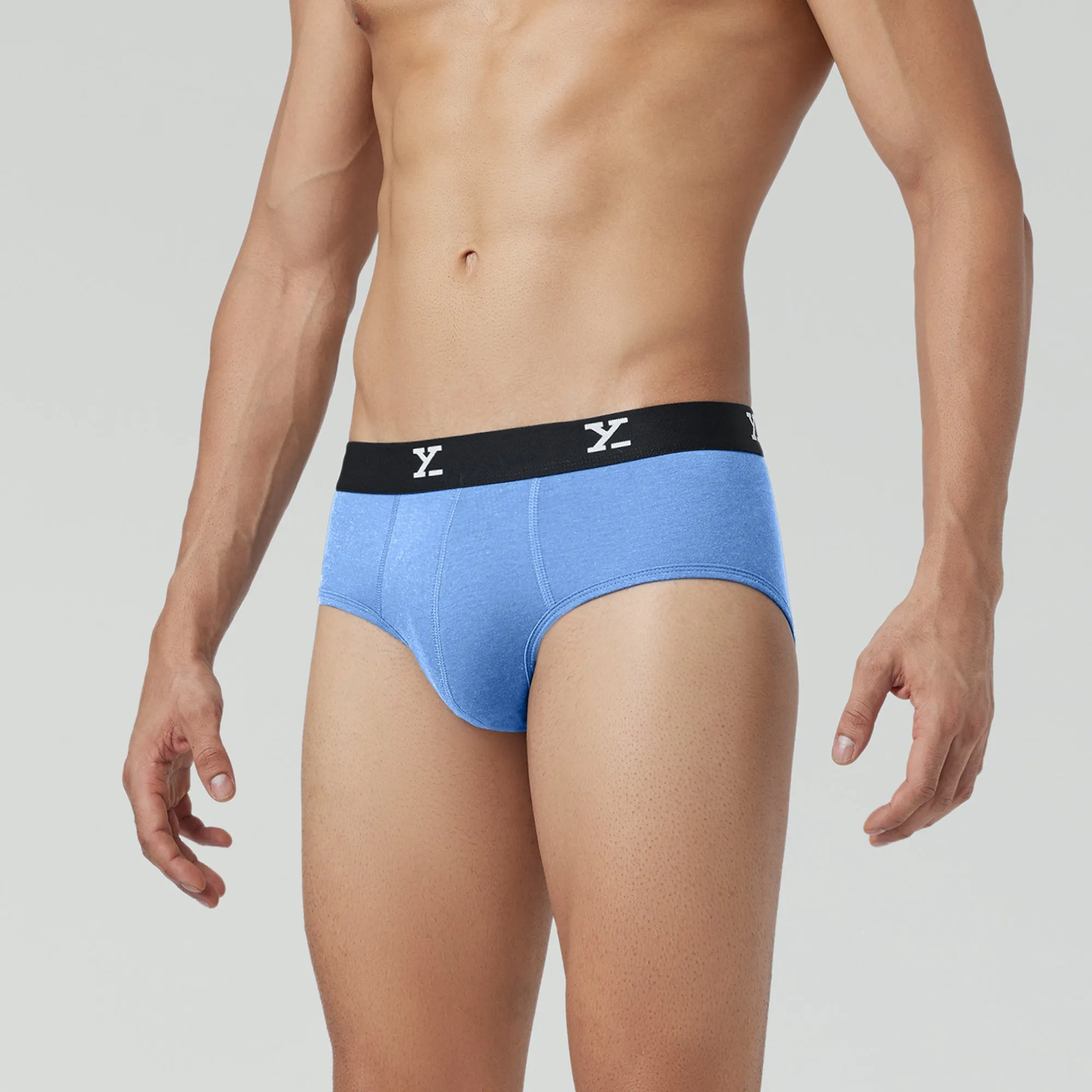 Ace Medley Modal Briefs Icy Blue