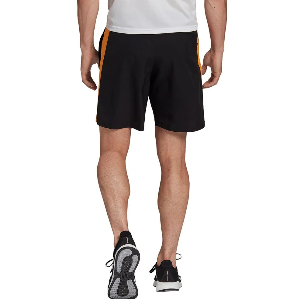 adidas Own The Run 5 inch Shorts - Mens - Orange/Black