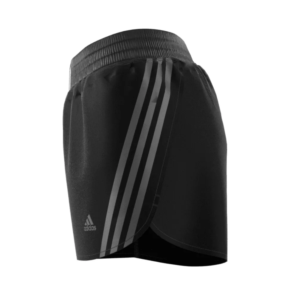 Adidas Women's Run Icons 3-Stripes Running 4 Inch Shorts