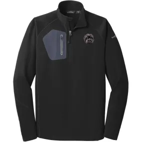 Affenpinscher Embroidered Eddie Bauer Mens Half Zip Performance Fleece