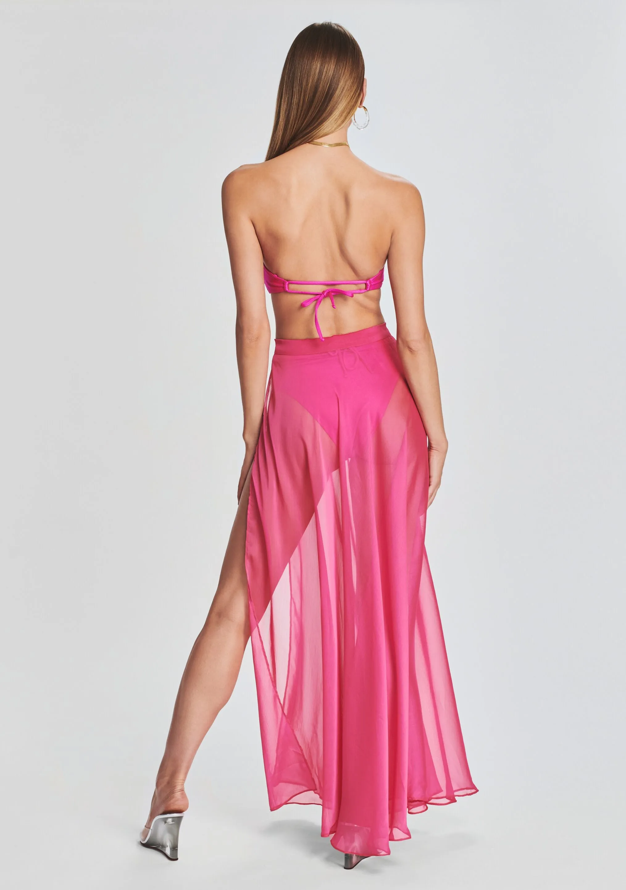 Alaia Long Slit Skirt