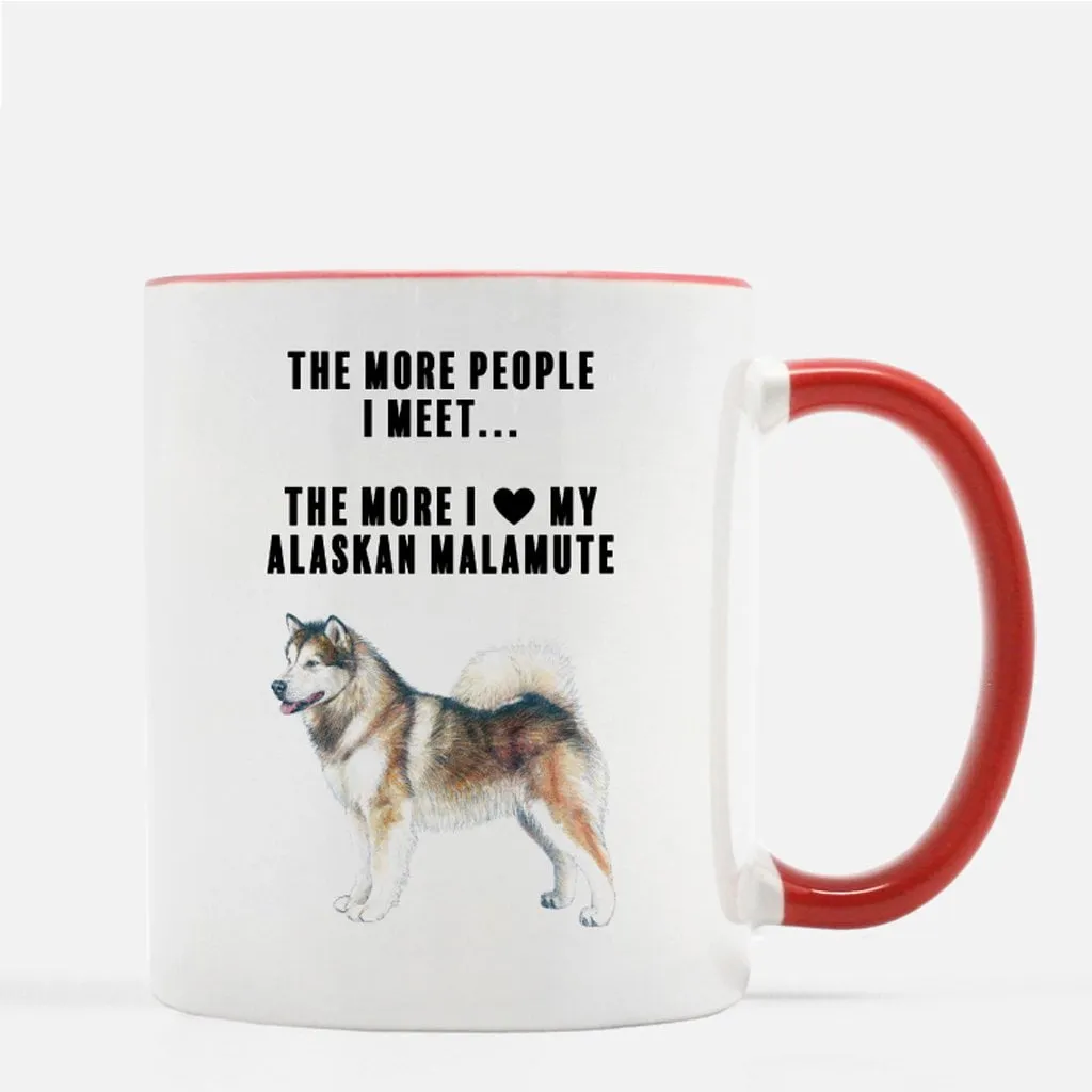 Alaskan Malamute Love Coffee Mug