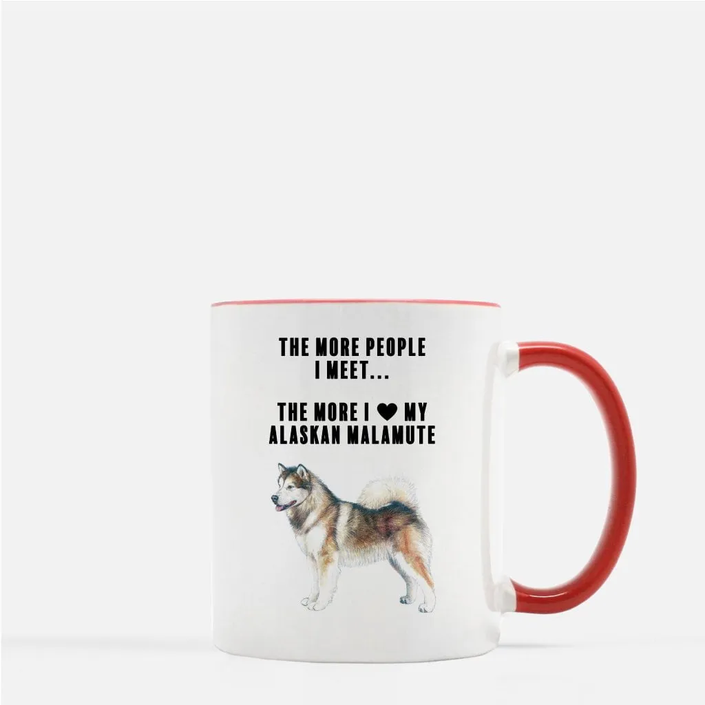 Alaskan Malamute Love Coffee Mug