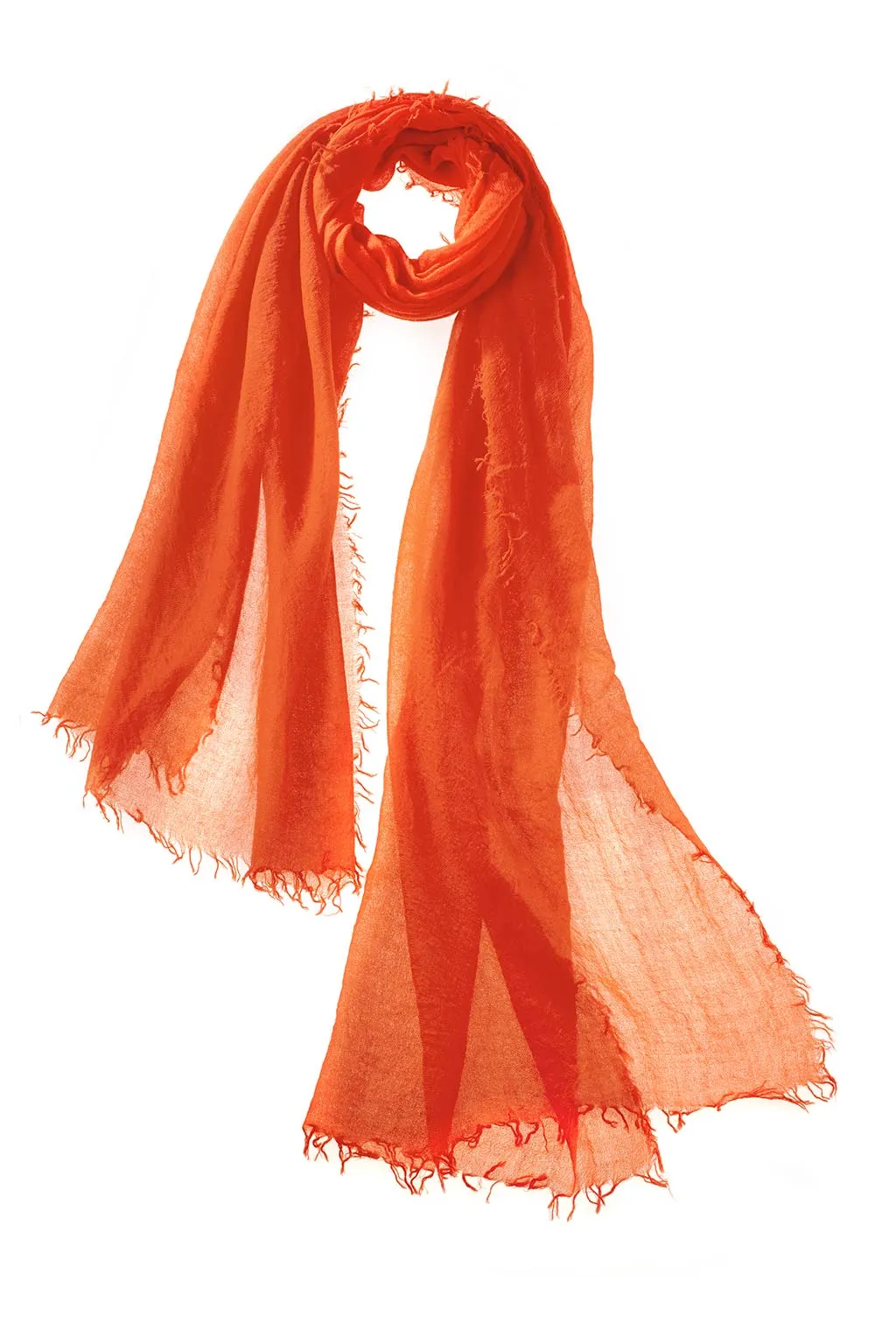 Alta Scarf - Vibrant Orange