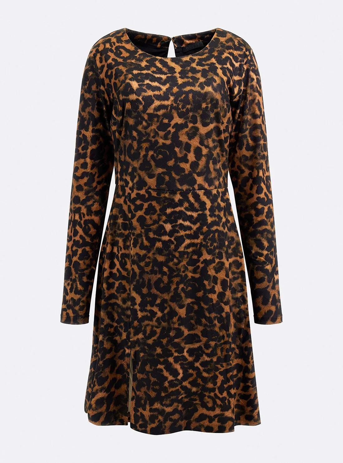 Amber Lynx Print Paris Mini Dress