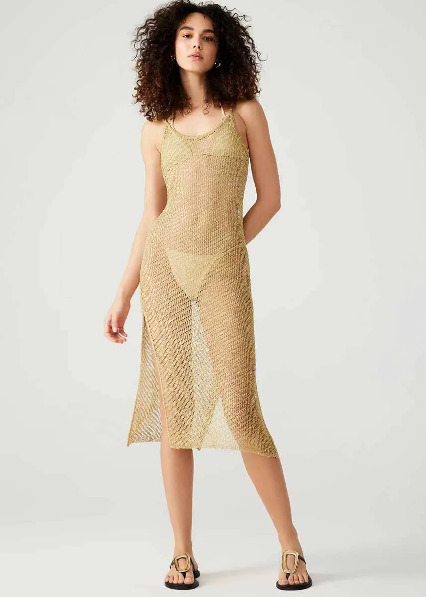 Anisha Dress - Gold