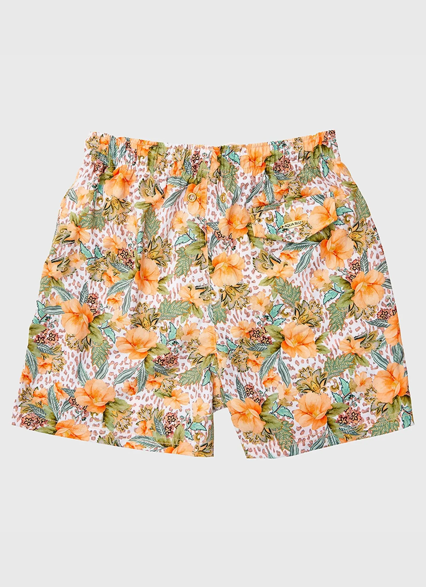 Aqua Blu Teen Boys Running Shorts - Dahlia