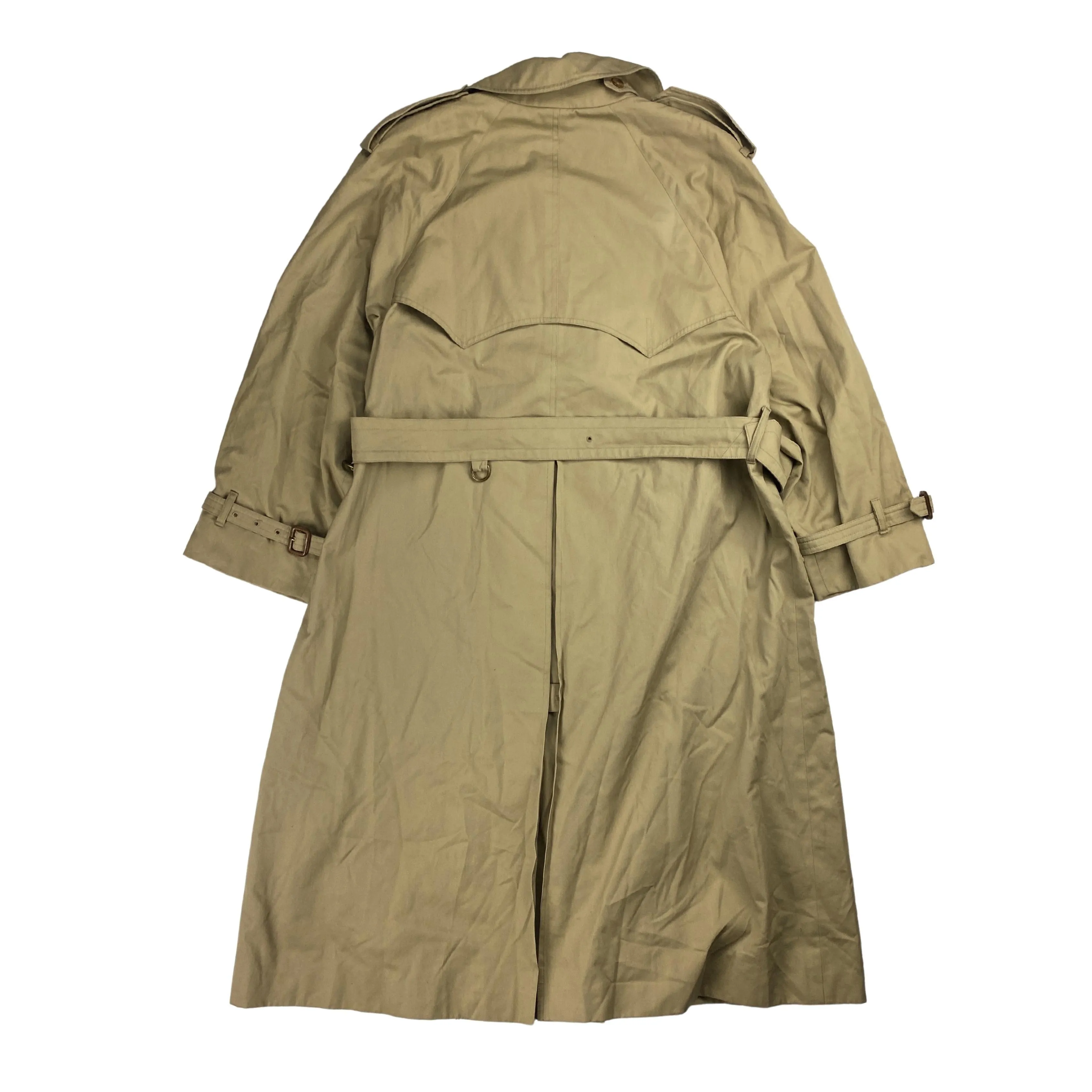 AQUASCUTUM TRENCH COAT  (M)