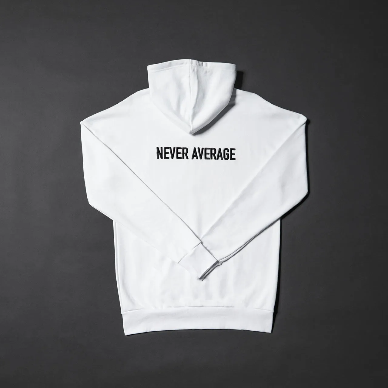 Arctic White Zip Up Hoodie