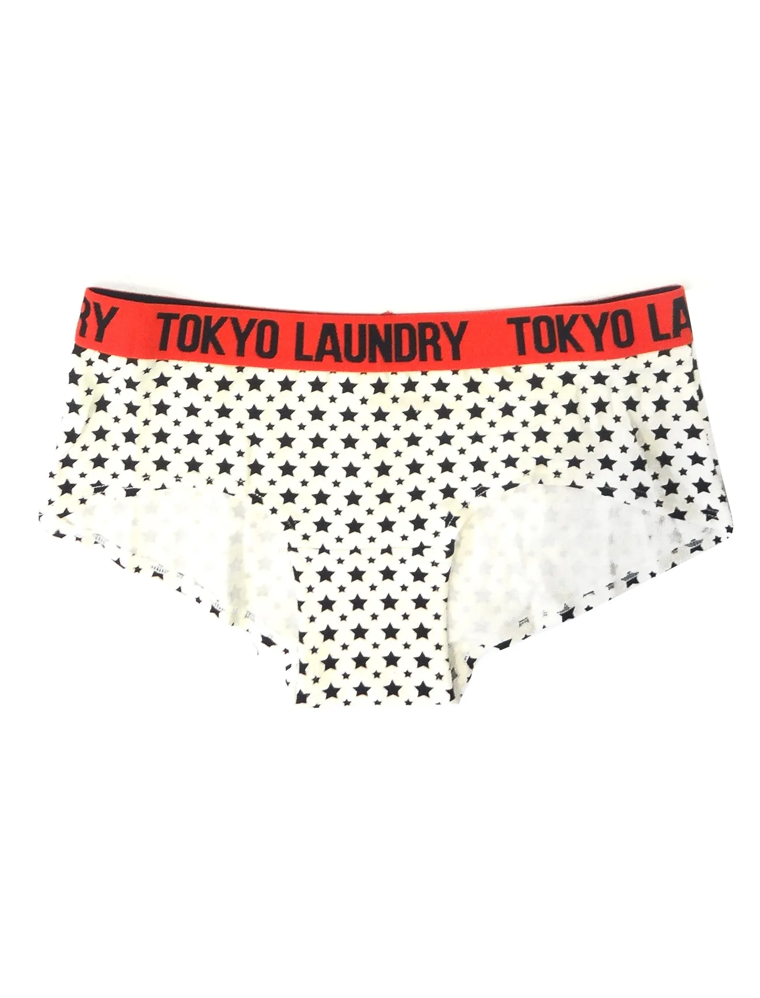 Ariana (3 Pack) Assorted Print Short Briefs In Ivory / Black - Tokyo Laundry