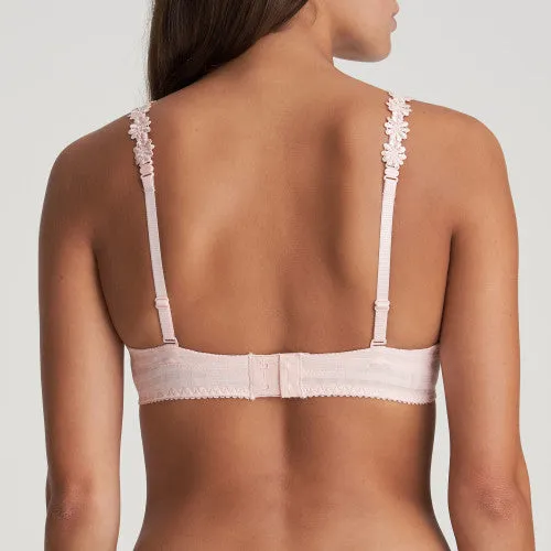 Avero Heart-Shaped Plunge Bra (Pearly Pink) A-E