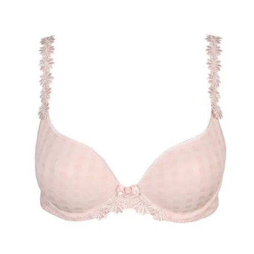 Avero Heart-Shaped Plunge Bra (Pearly Pink) A-E