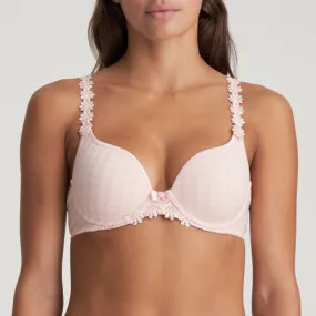 Avero Heart-Shaped Plunge Bra (Pearly Pink) A-E