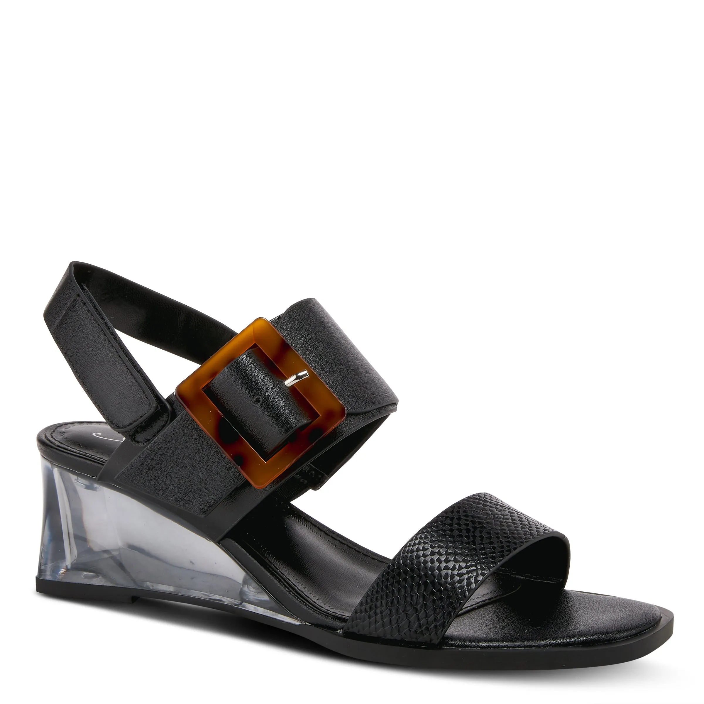 AZURA ELIDY QUARTER STRAP SANDALS