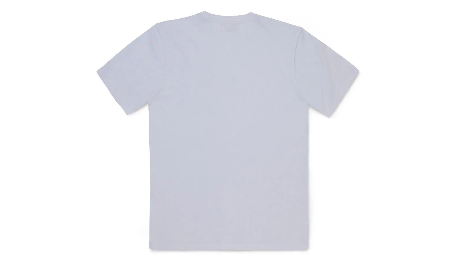 BASIC LOGO T–SHIRT - ARCTIC ICE / TRUE NAVY