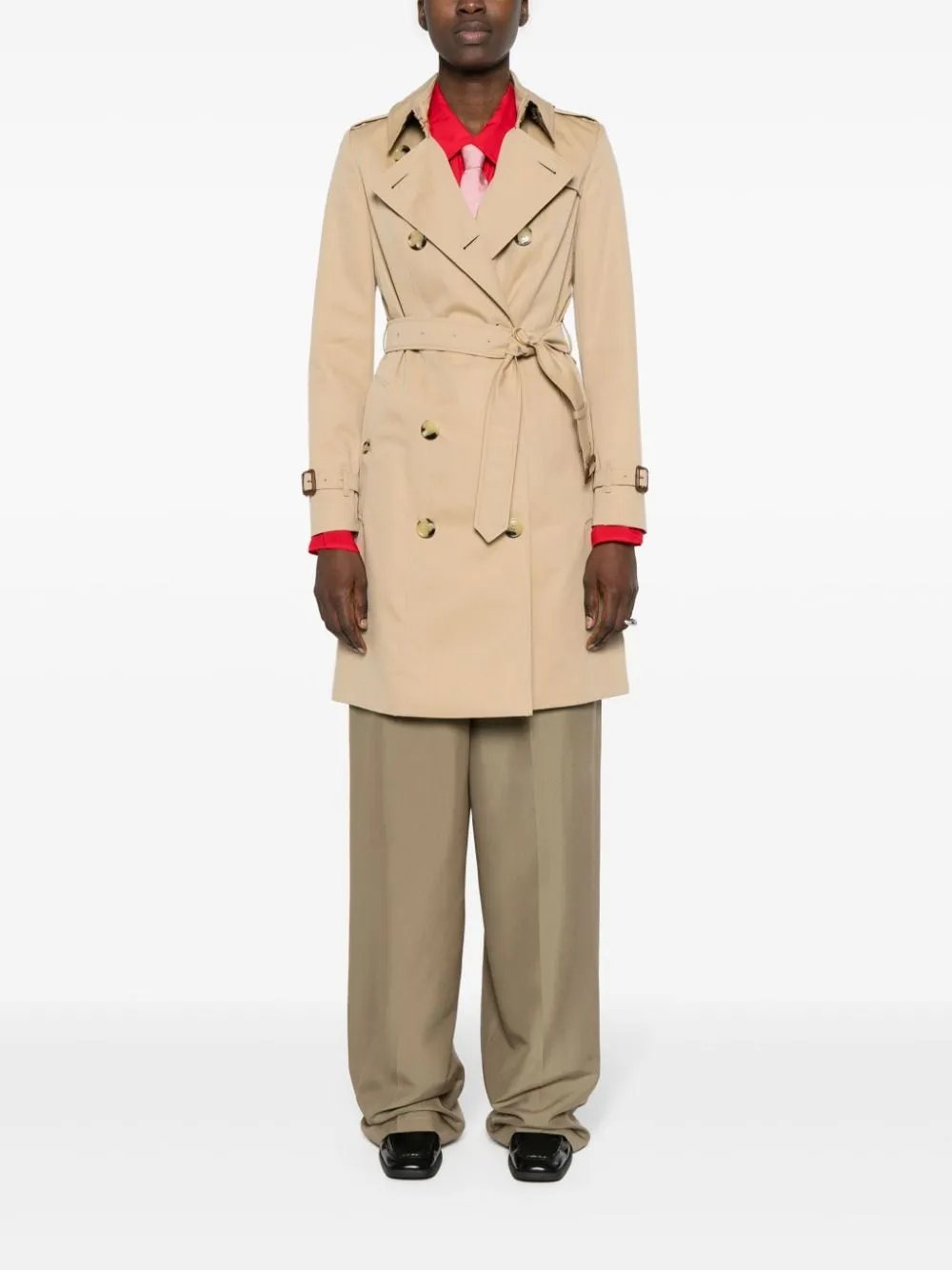 BEIGE CHELSEA TRENCH COAT