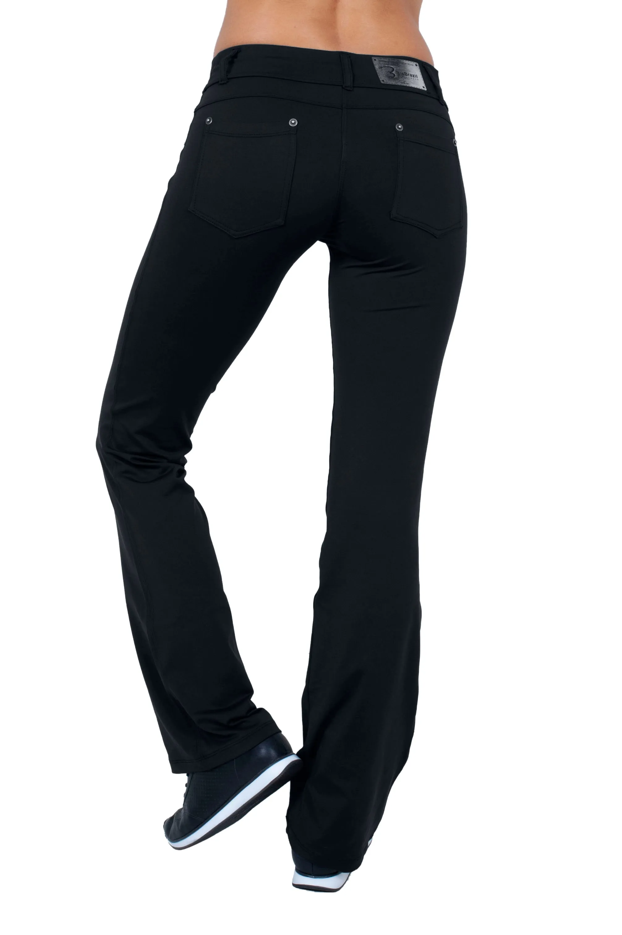 Bia Brazil Activewear Jean Pant PA4034 Black