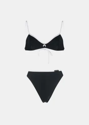 Black Active Jersey Bikini