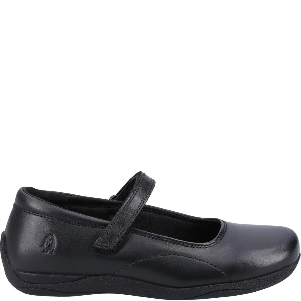 Black Aria Junior School Shoes