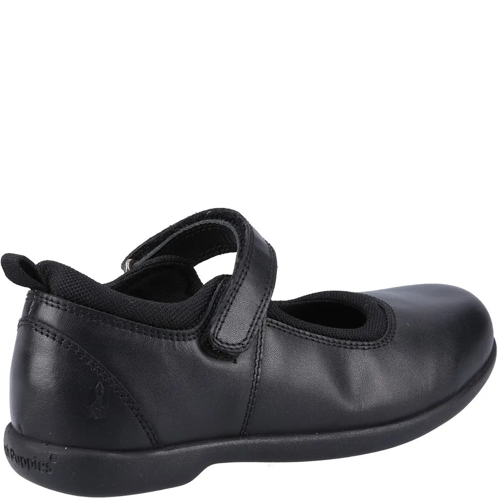 Black Bianca Senior School Shoes