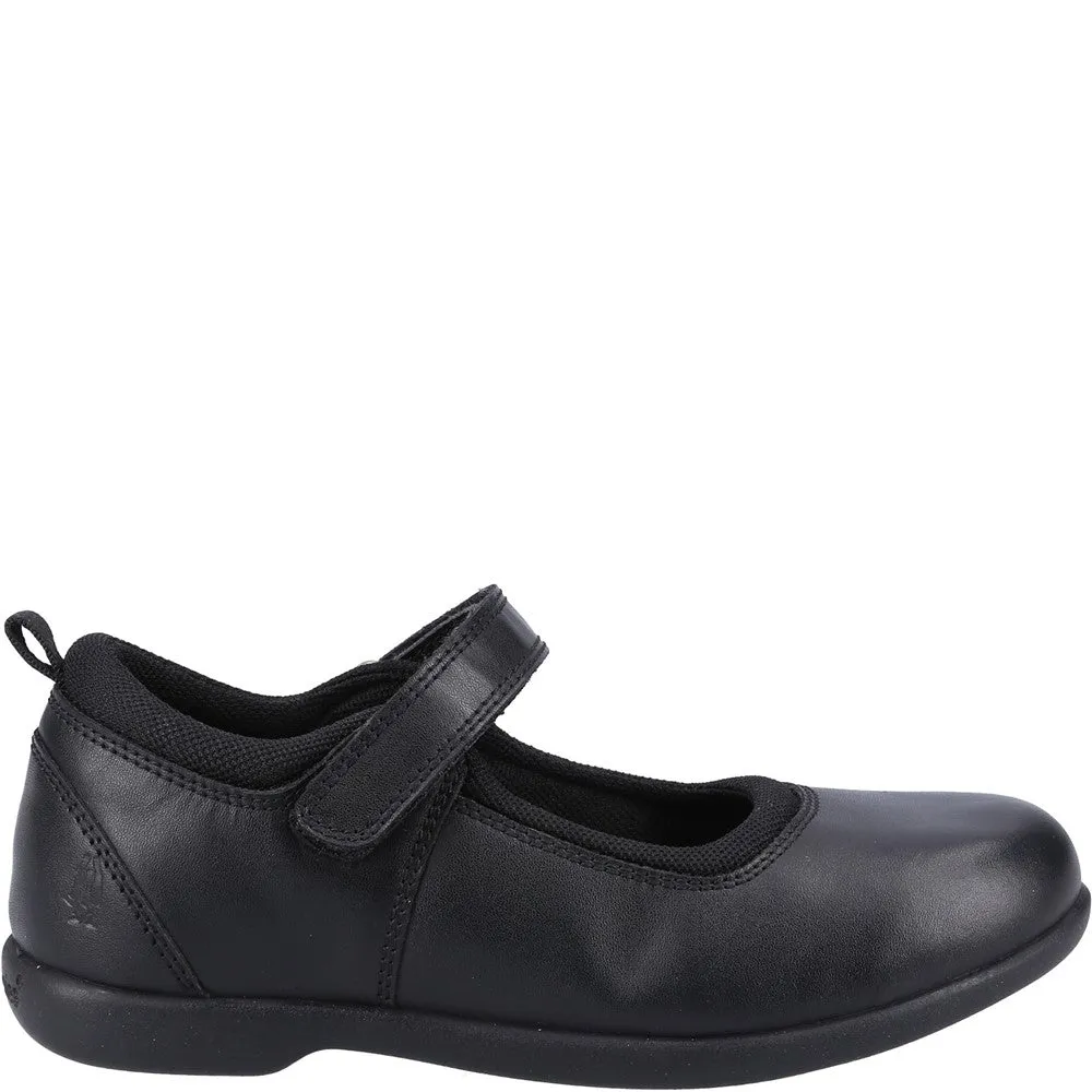 Black Bianca Senior School Shoes