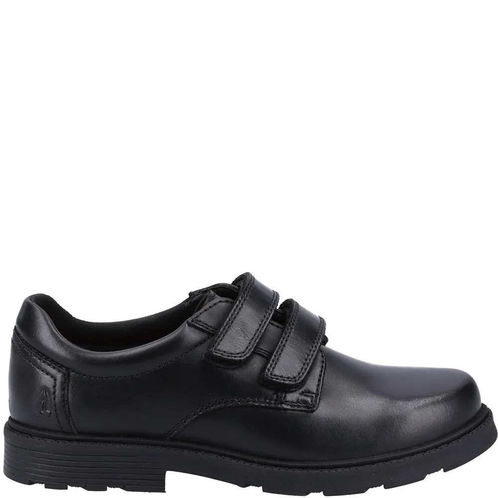 Black Logan Senior School Shoes