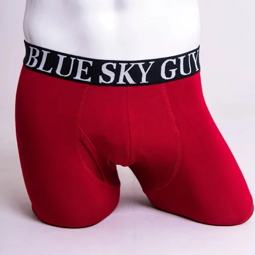 Blue Sky Middle Man Boxer Brief Lipstick