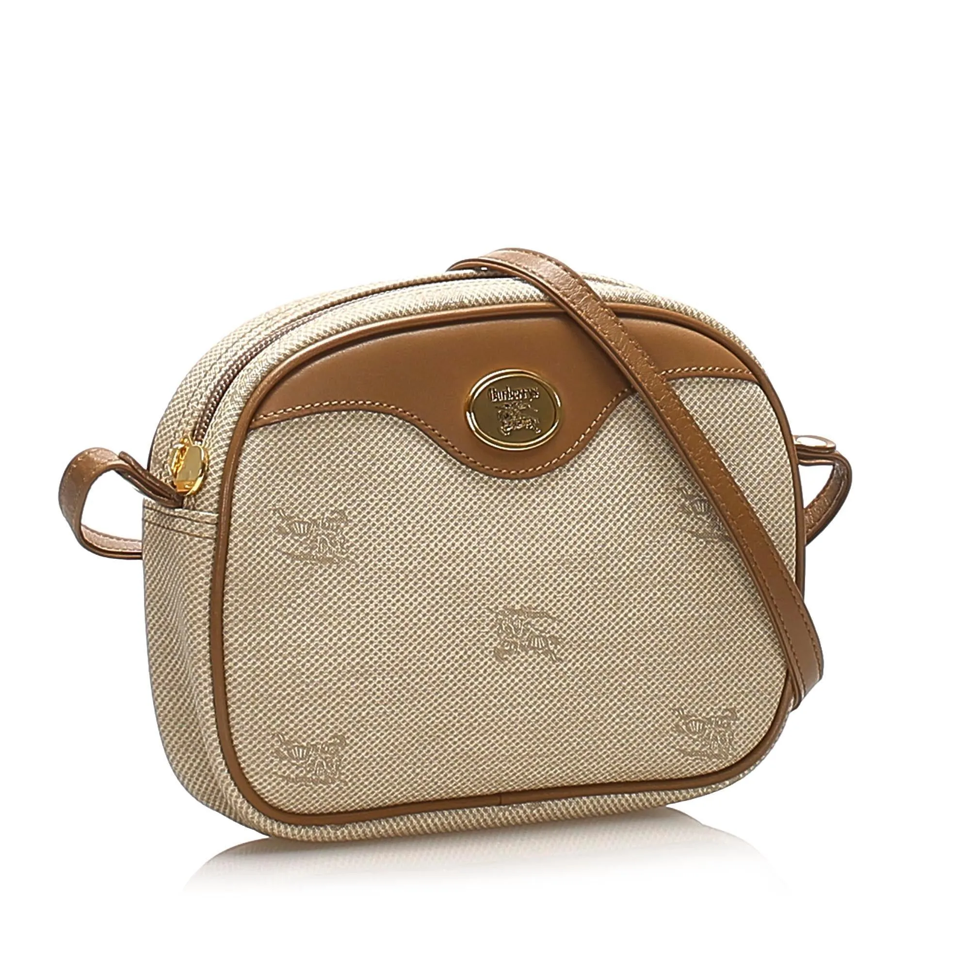 Burberry Canvas Crossbody Bag (SHG-13709)