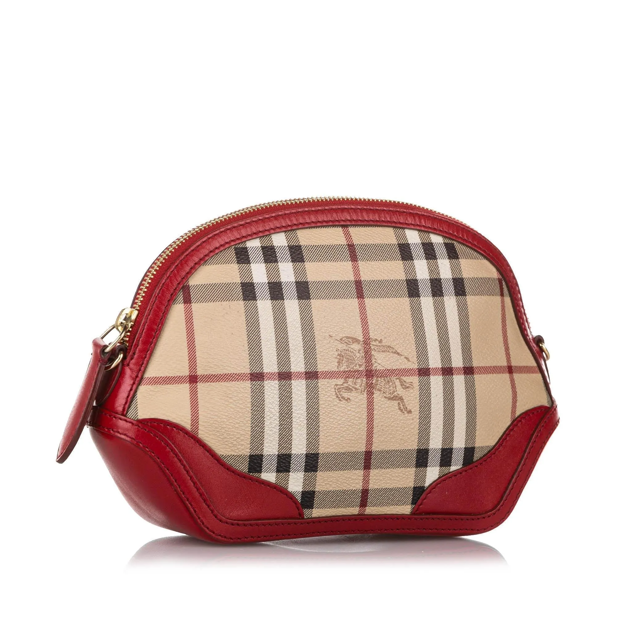 Burberry Haymarket Check Canvas Crossbody Bag (SHG-19341)