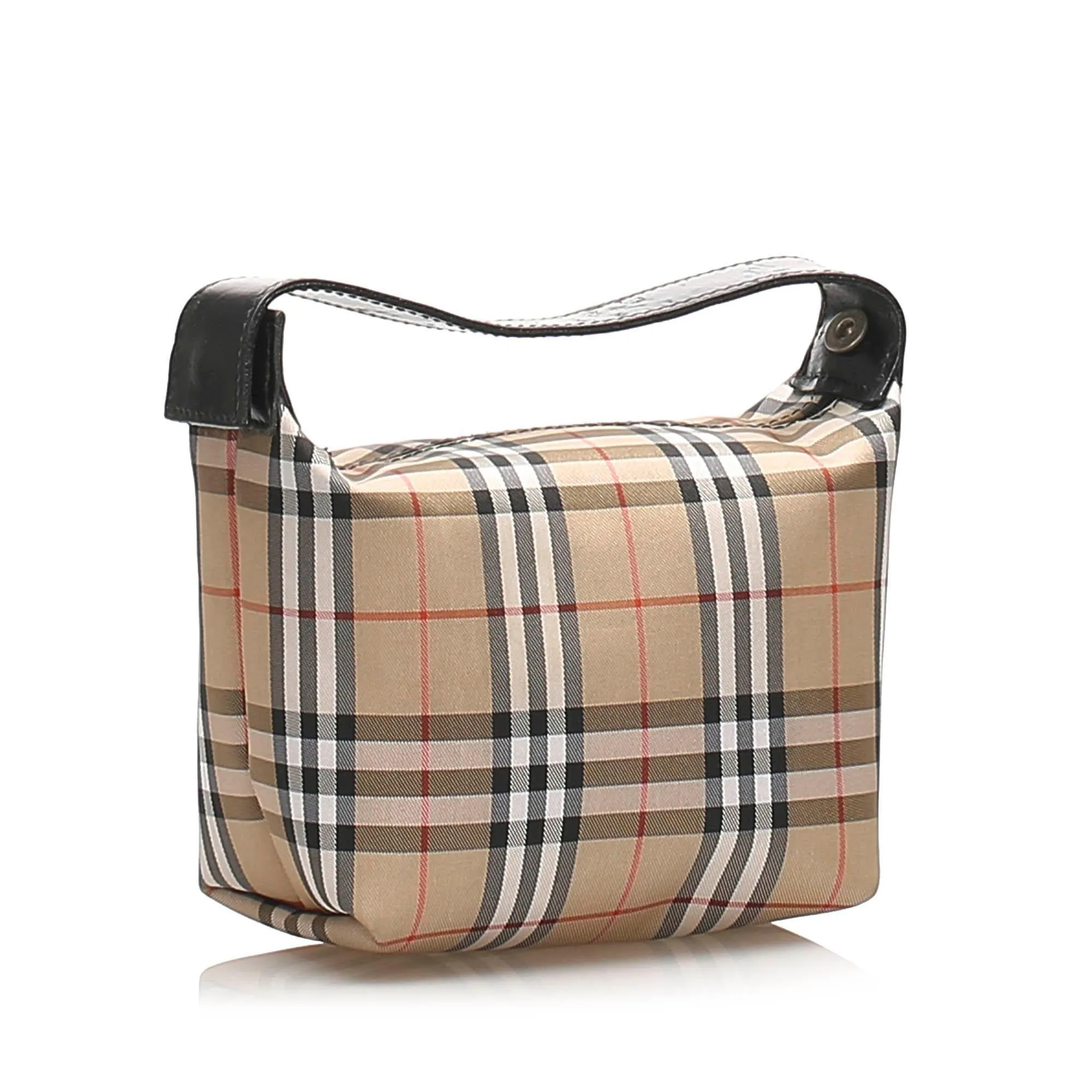 Burberry House Check Canvas Handbag (SHG-13773)