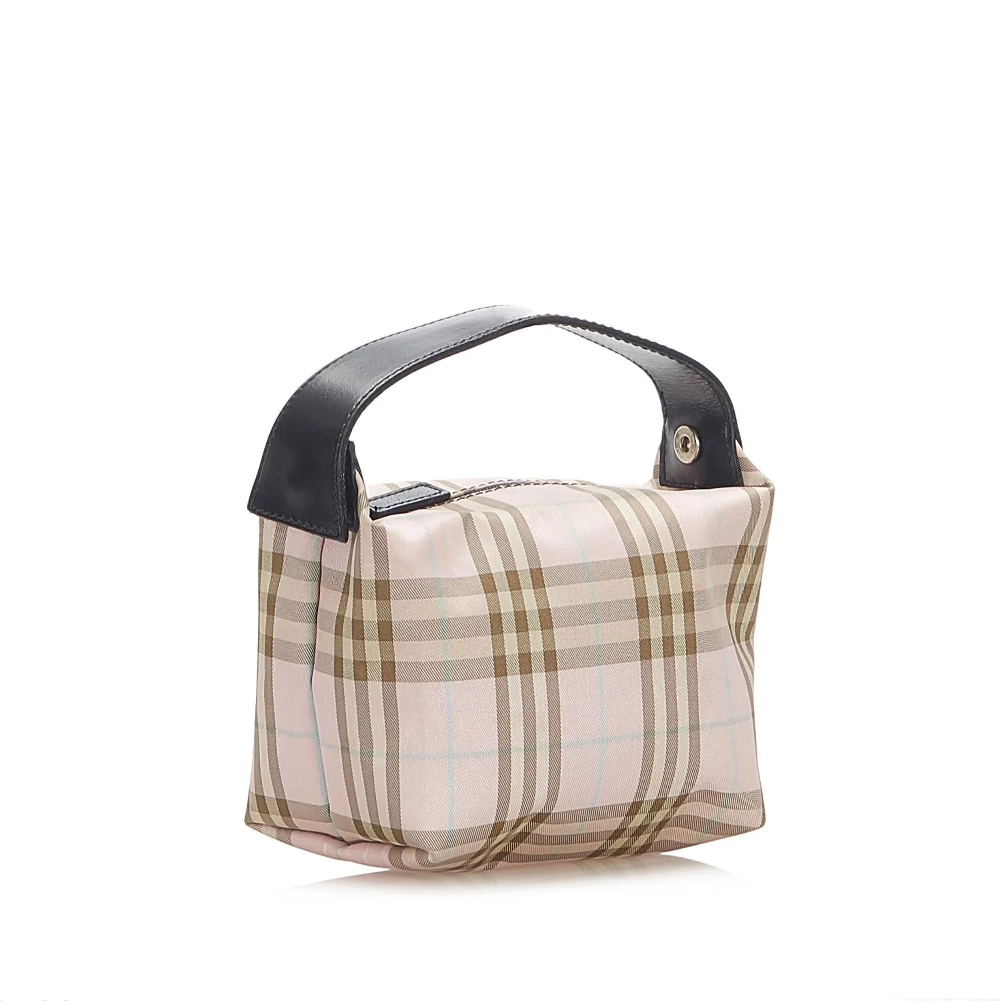 Burberry House Check Canvas Handbag (SHG-17143)