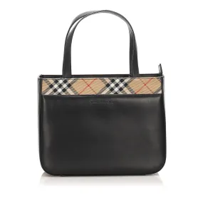 Burberry Leather Handbag (SHG-10333)