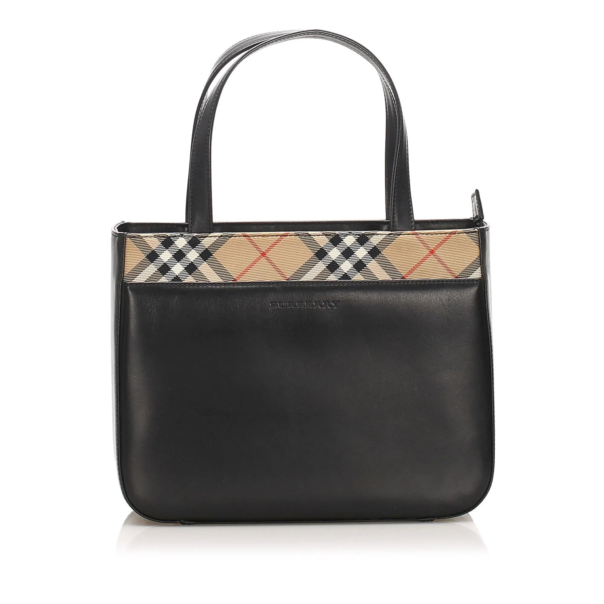 Burberry Leather Handbag (SHG-10333)