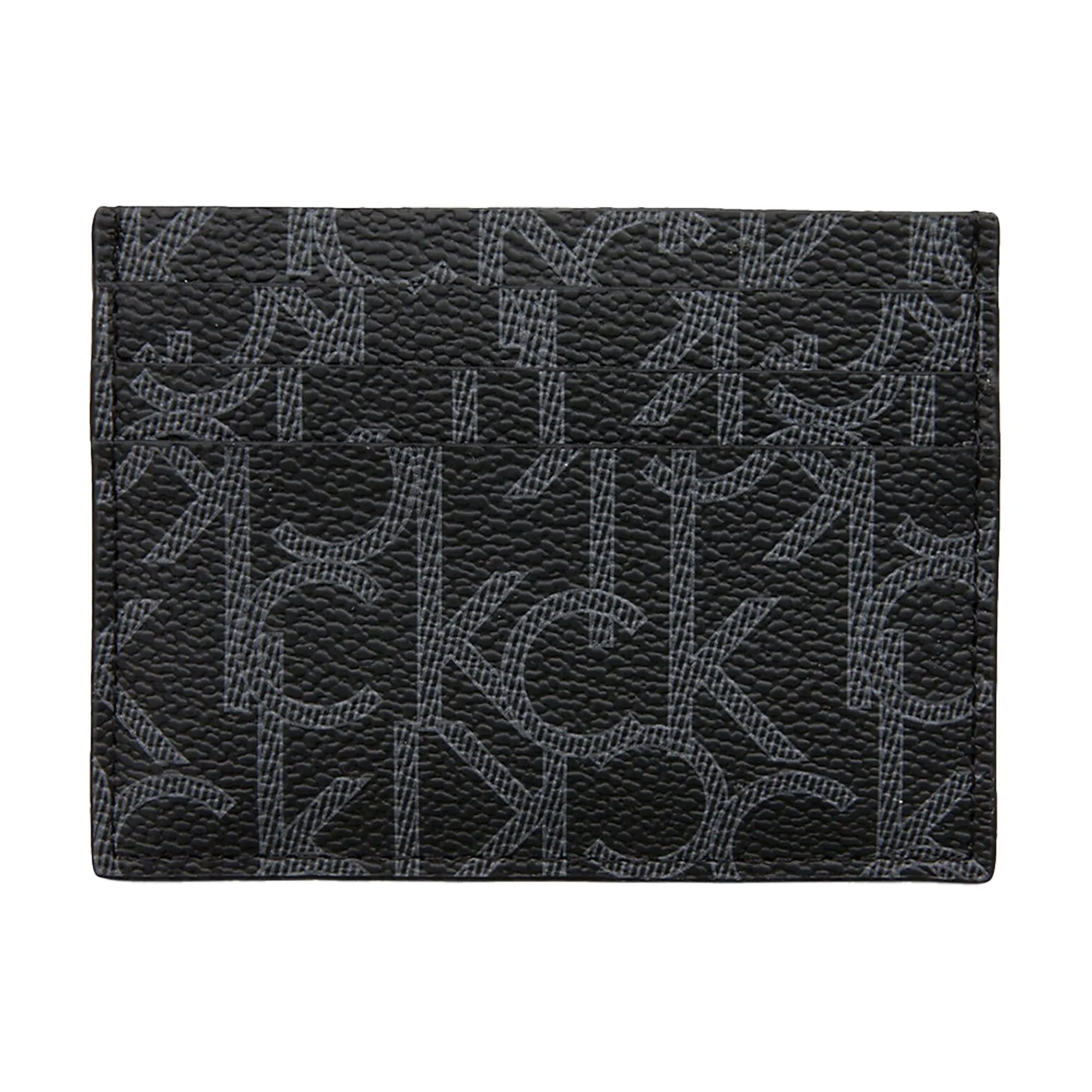 Calvin Klein Logo Card Holder - Black