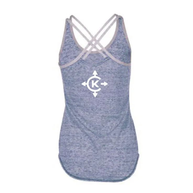 Camp Kawaga Ladies Ringer Tank