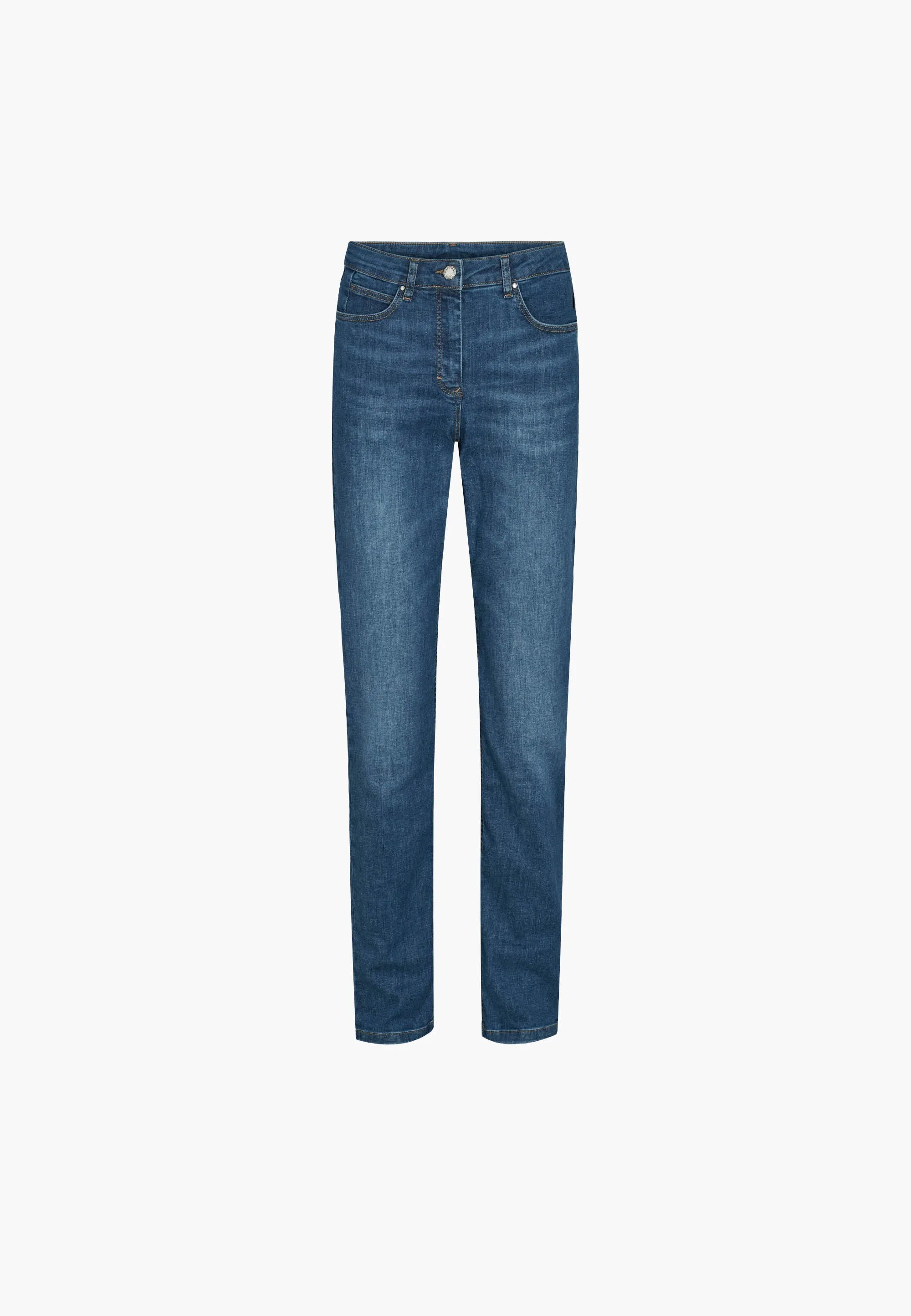 Charlotte Regular - Medium Length - Washed Blue Denim