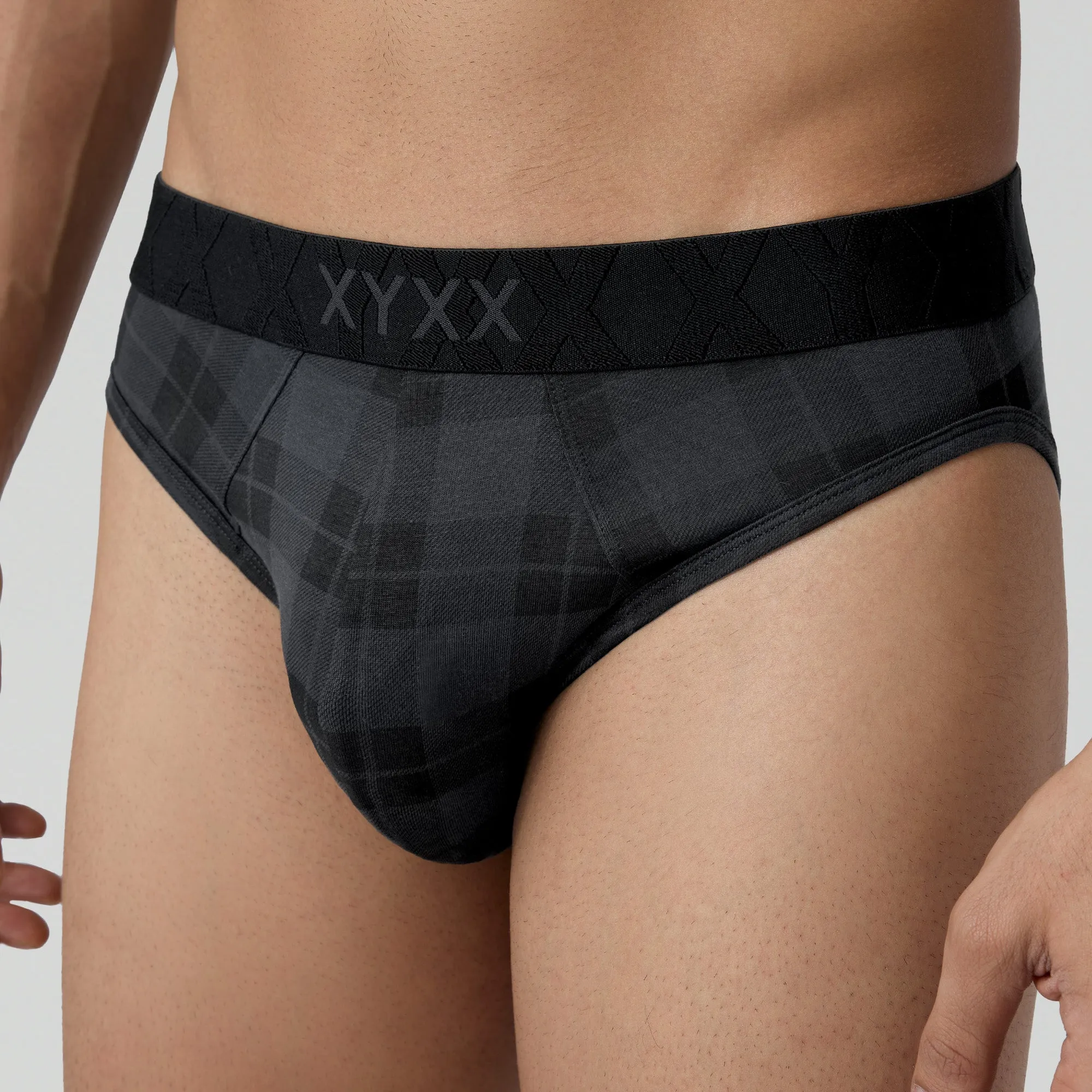 Checkmate Briefs Charcoal Black