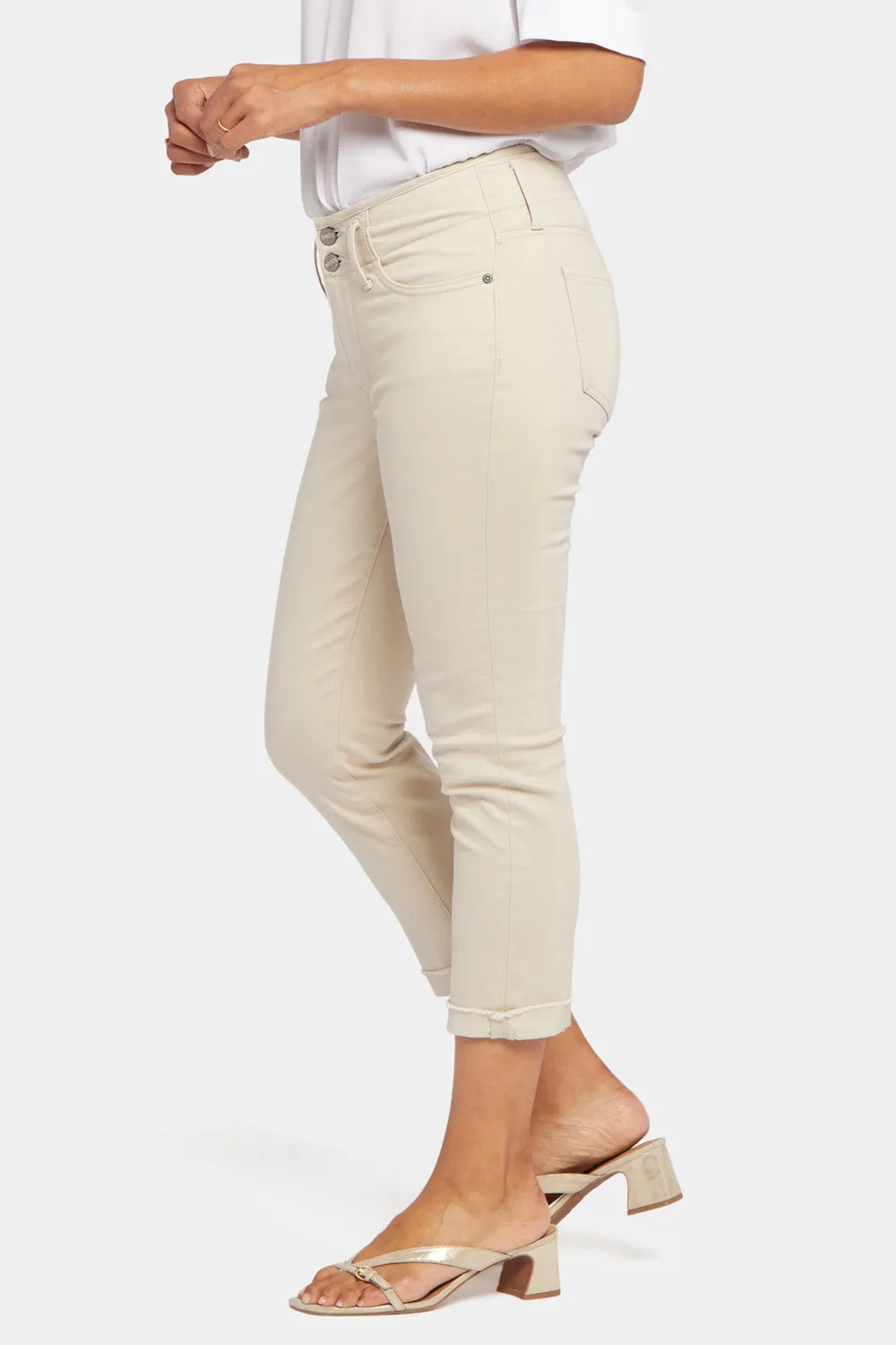 Chloe Capri Jeans - Feather