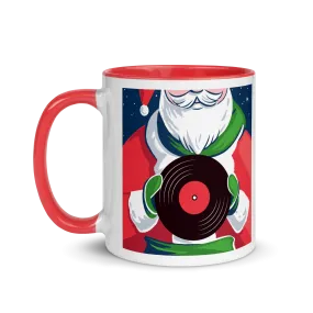 Christmas Lounge Red and White Mug