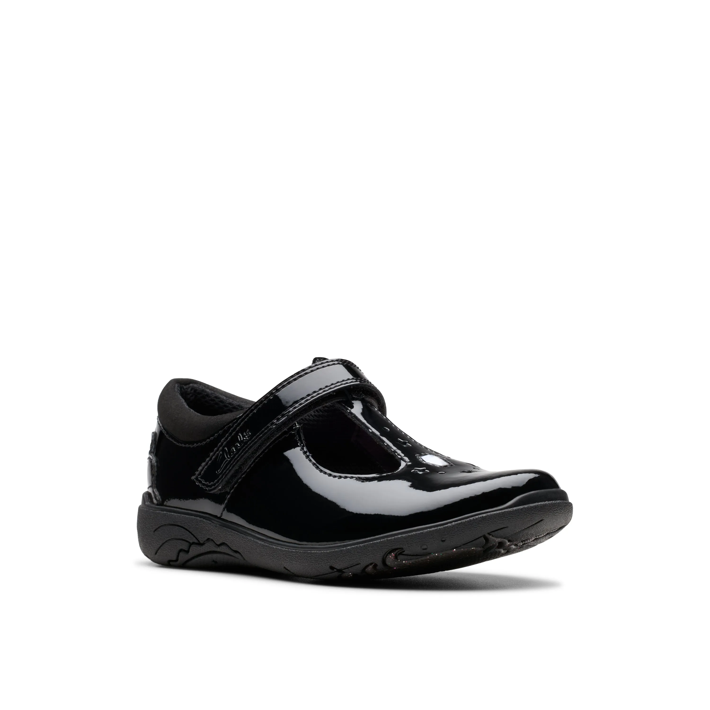 Clarks 26178317 Relda Gem K. Black  Patent