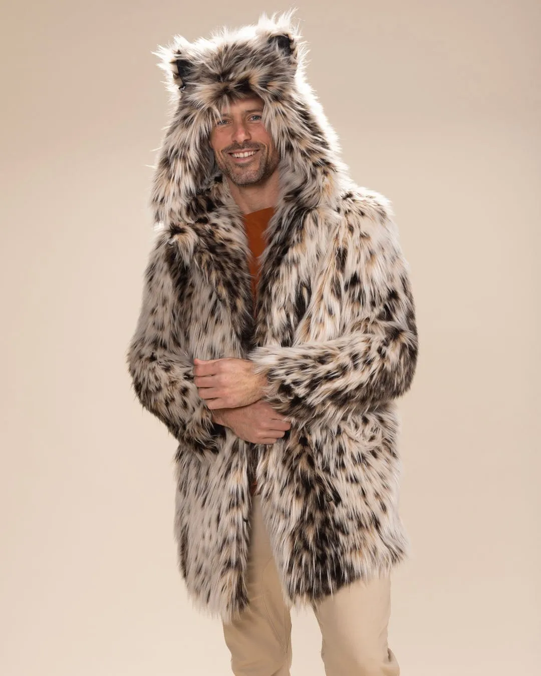 Classic Men's Faux Fur Coat | Lil' Cheetah