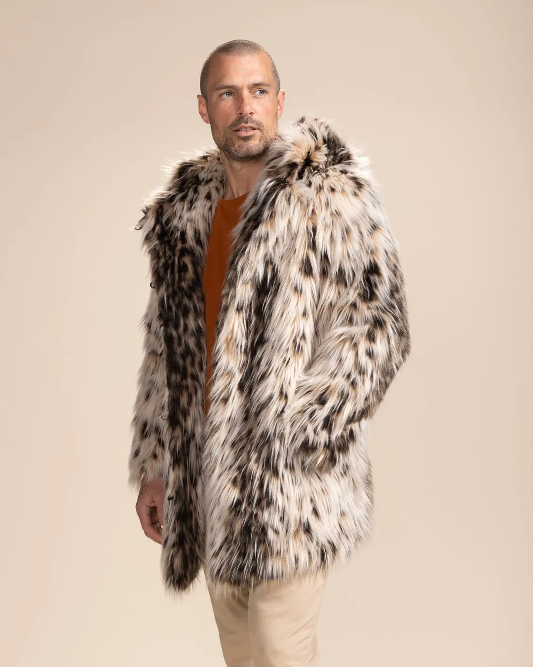 Classic Men's Faux Fur Coat | Lil' Cheetah