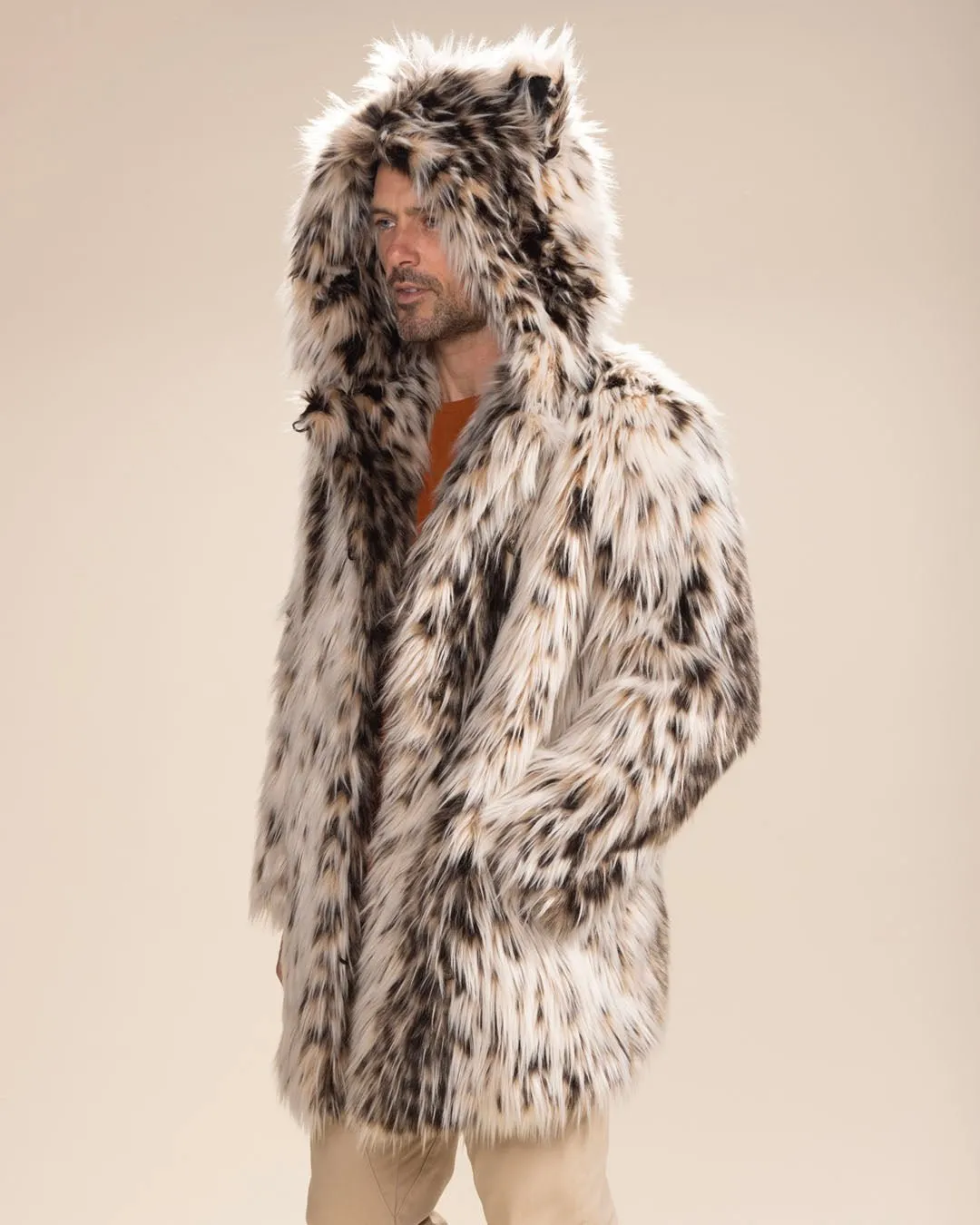 Classic Men's Faux Fur Coat | Lil' Cheetah