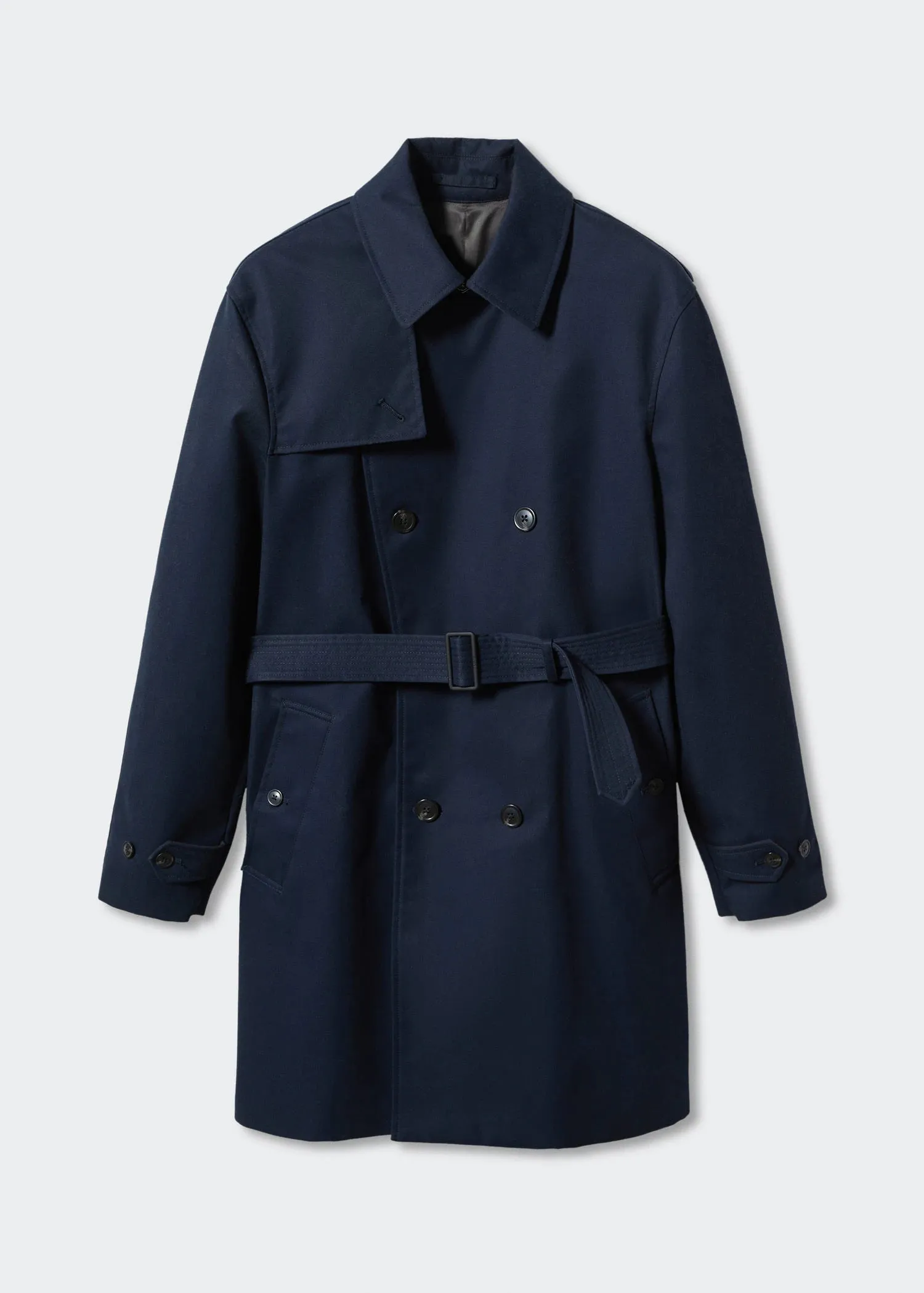 Classic water-repellent trench coat